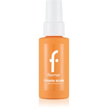 flormar Vitamin Bomb Serum&Primer ser cu efect iluminator cu vitamine B, C, E - imagine 2
